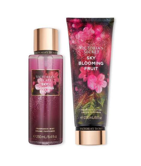 Набор Victoria’s Secret Sky Blooming Fruit лосьон и спрей 1159766016 (Розовый, 236 ml/250 ml)