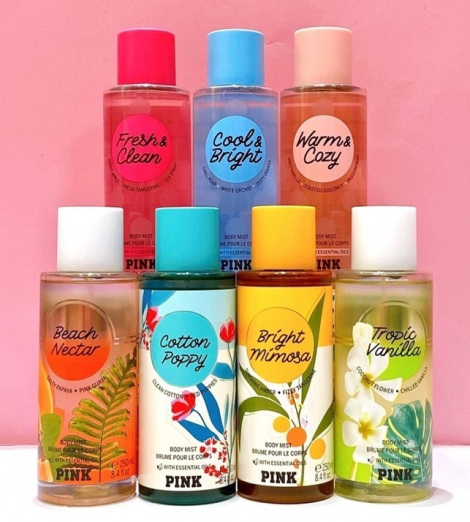 Набор Garden Party Bright Mimosa от Victoria’s Secret PINK лосьон и спрей 1159767226 (Оранжевый,236 ml/250 ml)