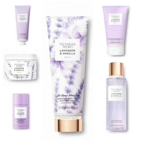 Набор для тела Relax Lavender & Vanilla от Victoria’s Secret 1159767483 (Сиреневый, One Size)