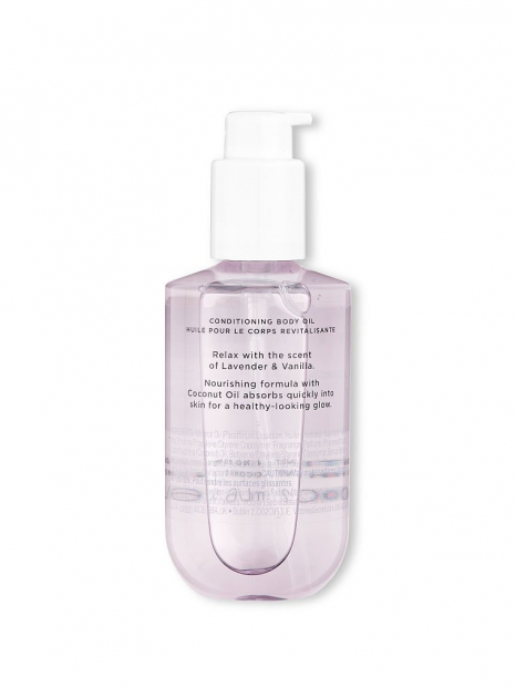 Набор для тела Natural Beauty от Victoria's Secret Lavender & Vanilla крем и масло 1159767487 (Сиреневый, 200 ml/255 g)