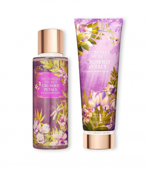 Набор Victoria’s Secret Crushed Petals лосьон и спрей 1159768061 (Розовый, 236 ml/250 ml)