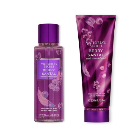 Набор Victoria’s Secret Berry Santal лосьон и спрей 1159773147 (Фиолетовый, 236 ml/250 ml)