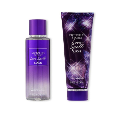 Подарунковий набір Victoria's Secret Love Spell Luxe лосьйон і спрей оригінал