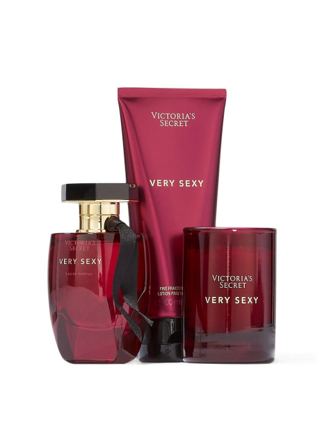 Женский подарочный набор Very Sexy от Victoria’s Secret 1159774145 (Бордовый, One size)