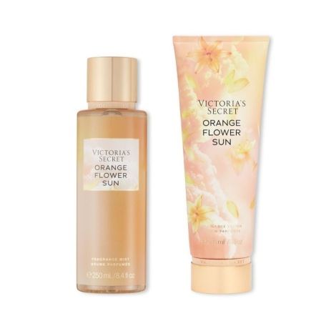 Набор мист и лосьон для тела Orange Flower Sun Victoria’s Secret 1159777683 (Оранжевый, 236 ml/250 ml)