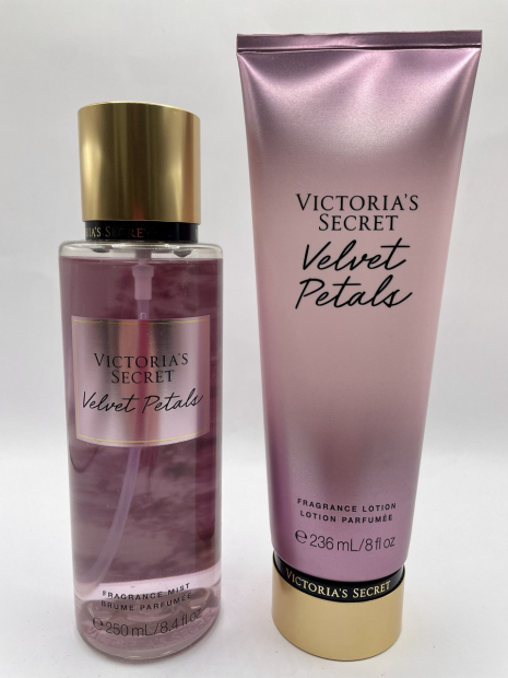 Набір для тіла Velvet Petals Victoria's Secret спрей і лосьйон оригінал