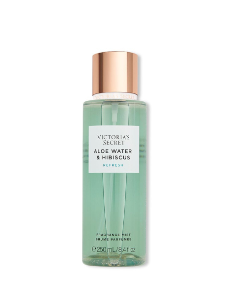 Набор для тела Aloe Water & Hibiscus Victoria’s Secret мист и крем 1159779515 (Зеленый, One Size)