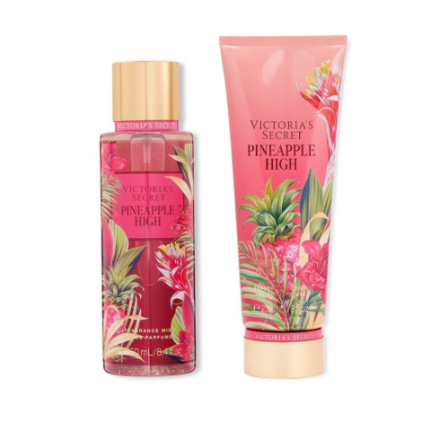 Набор для тела Pineapple High Victoria’s Secret мист и лосьон 1159779758 (Розовый, 236 ml/250 ml)