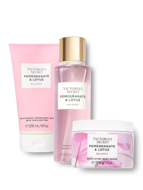 Набор для тела Pomegranate & Lotus от Victoria’s Secret 1159780324 (Розовый, One Size)