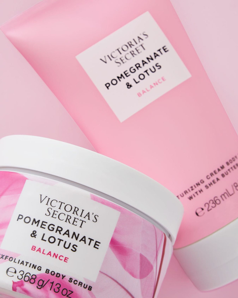 Набор для тела Pomegranate & Lotus от Victoria’s Secret 1159780324 (Розовый, One Size)