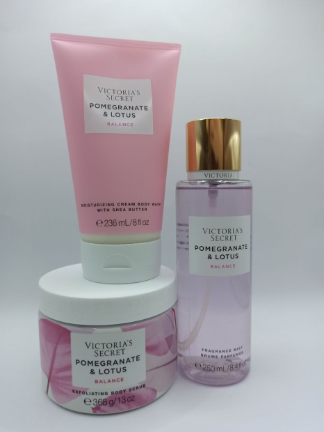 Набор для тела Pomegranate & Lotus от Victoria’s Secret 1159780324 (Розовый, One Size)