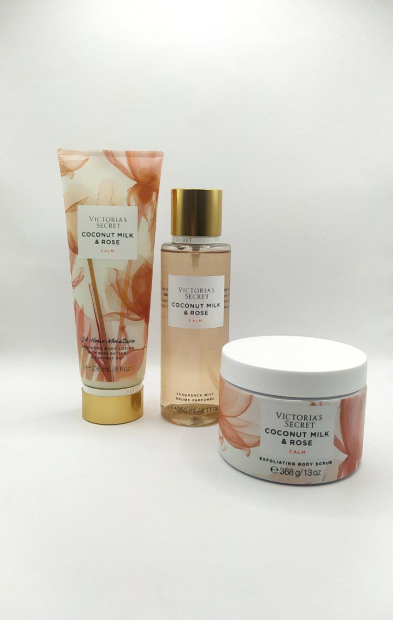 Набор Coconut Milk & Rose Victoria’s Secret 1159783220 (Бежевый, One size)