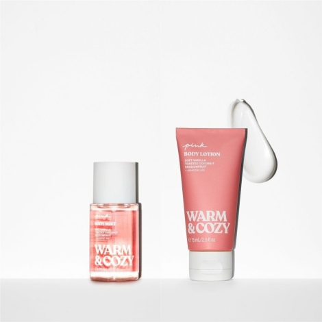 Набор Warm & Cozy Victoria’s Secret Pink 1159783998 (Розовый, 75ml/75ml)