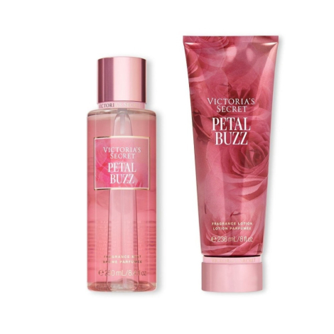 Набор для тела Petal Buzz Victoria’s Secret мист и лосьон 1159789952 (Розовый, 236 ml/250 ml)