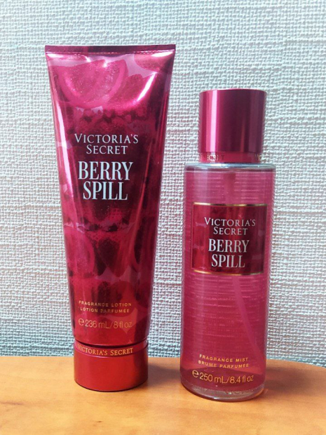 Набір для тіла Berry Spill Victoria's Secret міст і лосьйон оригінал