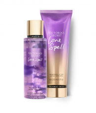 Набор спрей и лосьон для тела Love Spell от Victoria’s Secret 1159760581 (Фиолетовый, 236 ml/250 ml)