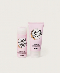Набор Coco Scrub & Lotion от Victoria’s Secret скраб и лосьон 1159762333 (Розовый, 70 ml/88 ml)