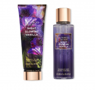 Набор Victoria’s Secret Cosmic Night Glowing Vanilla лосьон и спрей 1159766838 (Фиолетовый,236 ml/250 ml)