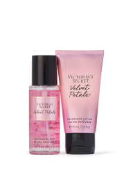 Подарочный набор Velvet Petals от Victoria’s Secret спрей и лосьон в мини-формате 1159769402 (Розовый, 75ml/75ml)