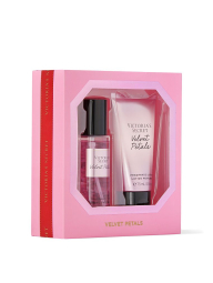 Подарочный набор Velvet Petals от Victoria’s Secret спрей и лосьон в мини-формате 1159769402 (Розовый, 75ml/75ml)