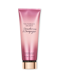 Набор для тела Strawberries & Champagne Victoria’s Secret спрей и лосьон 1159777850 (Розовый, 236 ml/250 ml)