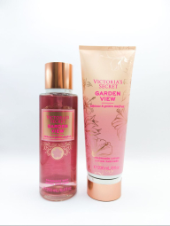 Набор мист и лосьон для тела Garden View Victoria’s Secret 1159783208 (Розовый, 236 ml/250 ml)