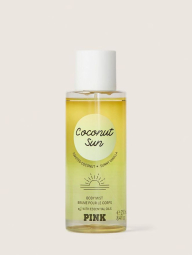 Набор спрей и лосьон для тела Coconut Sun Victoria’s Secret Pink 1159789488 (Желтый, 236 ml/250 ml)