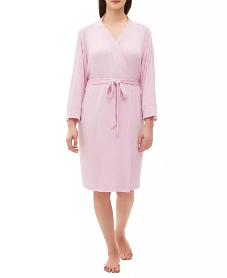 Женский халат GAP в рубчик 1159843960 (Розовый L)