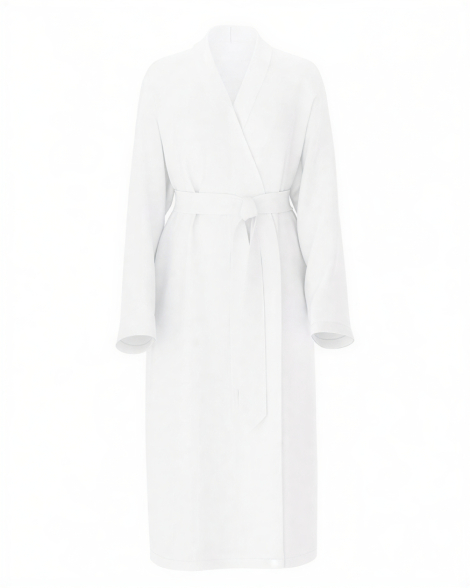 Домашний длинный халат Victoria’s Secret с поясом 1159849143 (Белый M/L)
