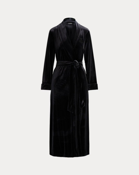 Женский халат Ralph Lauren 1159853307 (Черный S)