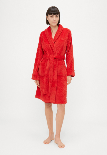 Жіночий халат Ralph Lauren м'який 1159859564 (Червоний S)