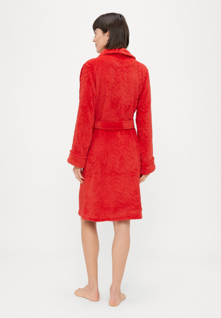 Жіночий халат Ralph Lauren м'який 1159859564 (Червоний S)