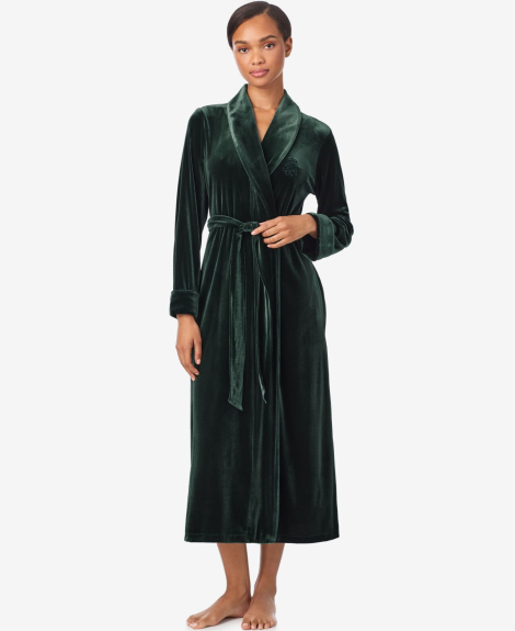 Женский халат Ralph Lauren 1159862917 (Зеленый S)