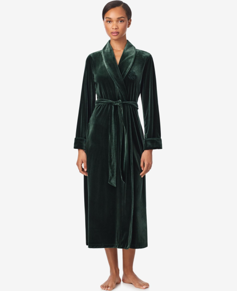 Женский халат Ralph Lauren 1159862917 (Зеленый S)