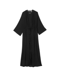 Домашний длинный халат Victoria’s Secret 1159843210 (Черный XL/XXL)