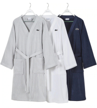 Махровий халат Lacoste 1159841820 (Синій One size)