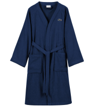 Махровый халат Lacoste 1159841820 (Синий One size)