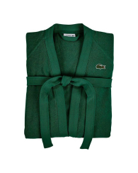 Махровый халат Lacoste 1159842417 (Зеленый One size)
