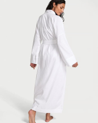 Домашний длинный халат Victoria’s Secret с поясом 1159849143 (Белый M/L)
