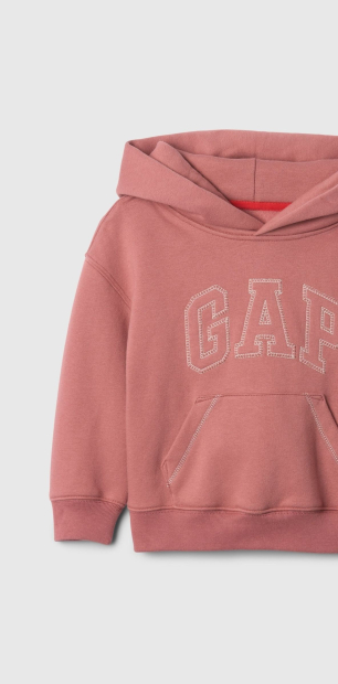 Детское худи GAP кофта с капюшоном 1159839218 (Розовый 3)