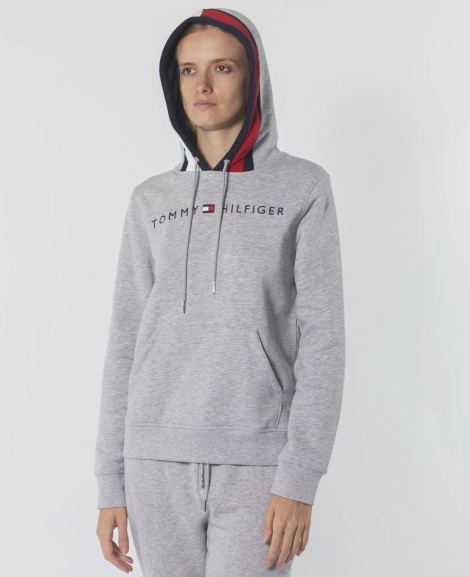 Жіноче худі Tommy Hilfiger на флісі 1159838132 (Сірий L)