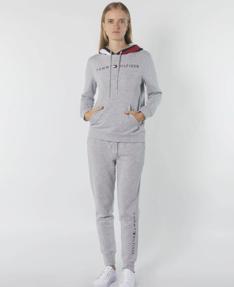 Жіноче худі Tommy Hilfiger на флісі 1159838132 (Сірий L)