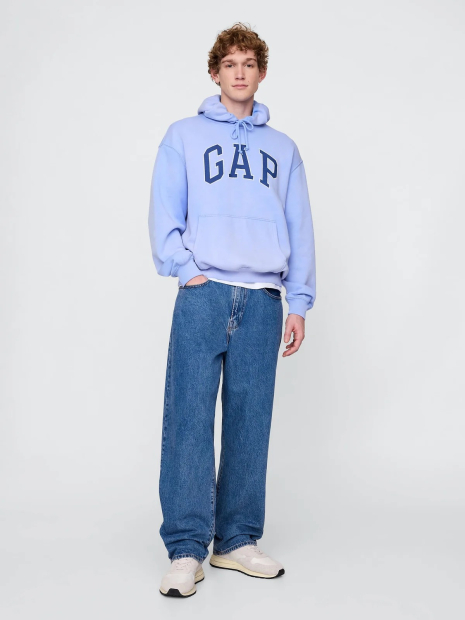 Стильне худи GAP фліс 1159839710 (Блакитний XS)