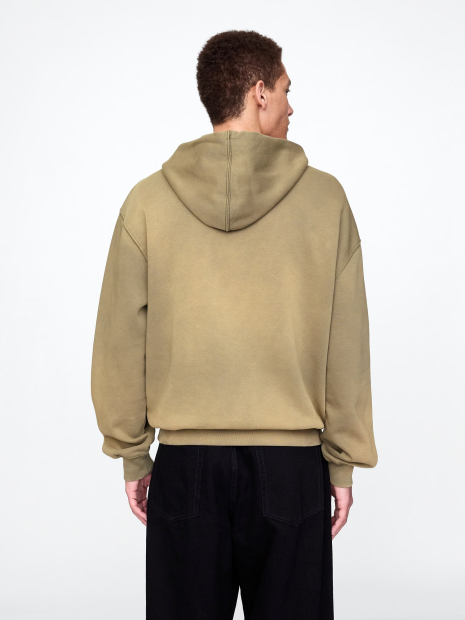 Стильное худи GAP флис 1159838880 (Зеленый L)