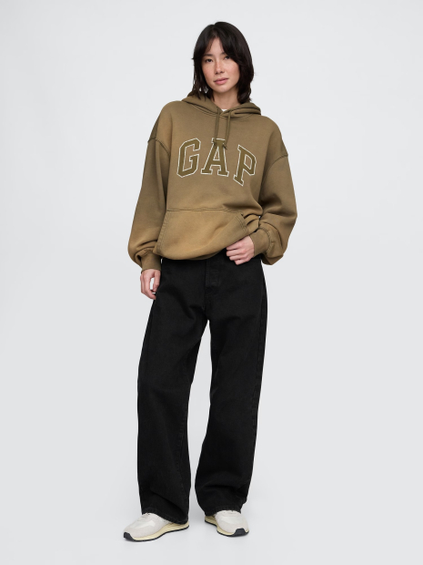 Стильное худи GAP флис 1159838880 (Зеленый L)