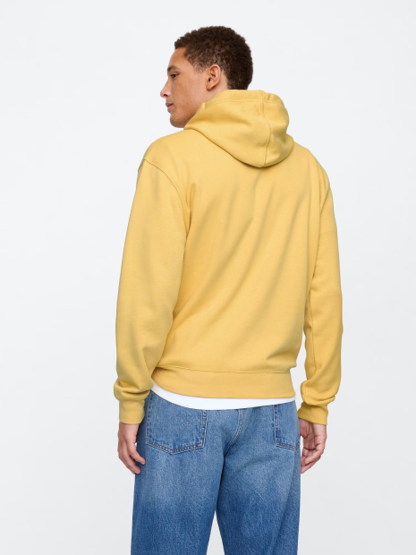 Мужское худи GAP флис 1159839061 (Желтый M)
