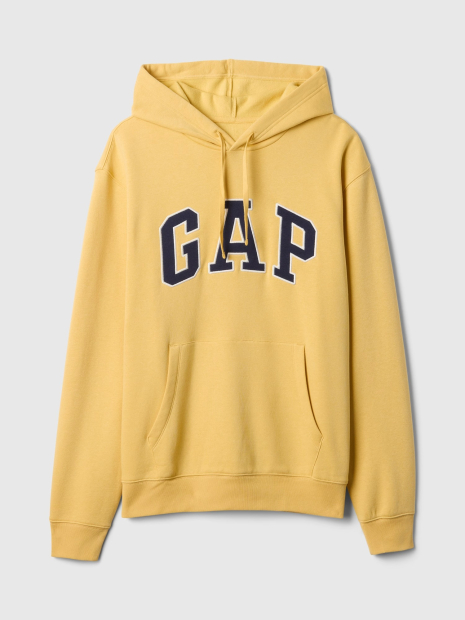 Мужское худи GAP флис 1159841124 (Желтый L)