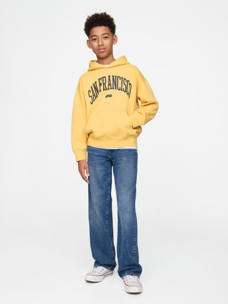 Дитяче худи GAP з капюшоном 1159839628 (Жовтий XXL)