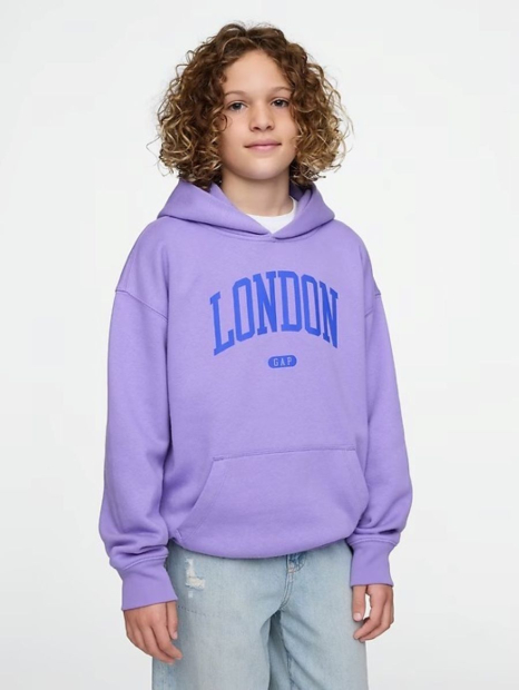 Дитяче худи GAP з капюшоном 1159839626 (Фіолетовий XXL)