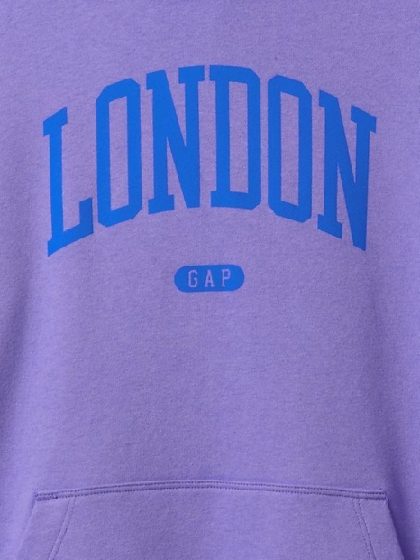 Дитяче худи GAP з капюшоном 1159839626 (Фіолетовий XXL)